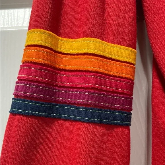 Aviator Nation Red Graphic Hoodie Sweater - Picture 5 of 8